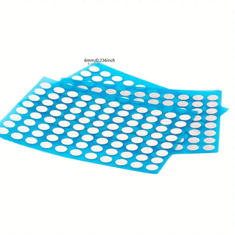 Controller Button Repair Tape - Conductive Silicone Adhesive for Game Console Handle Fixes, Blue and White, Remote Control,