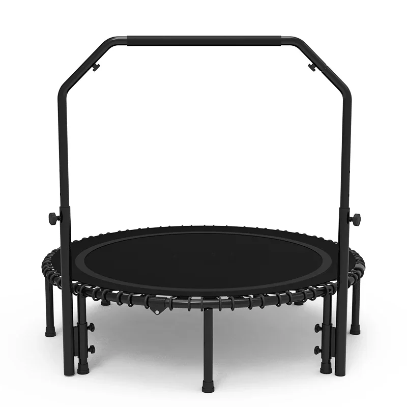 

Foldable PVC Fitness Trampoline Indoor Family Sports Adjustable U-Shaped