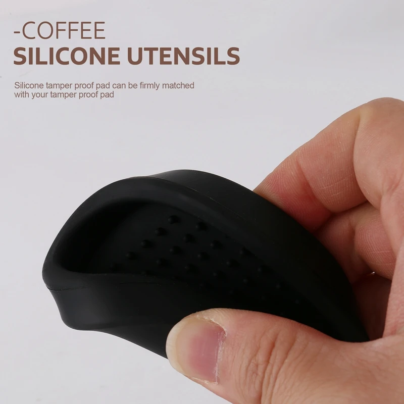 A98G-Coffee Tamper, Espresso Coffee Press 49Mm Tamper Coffee With Silicone Tamper Mat