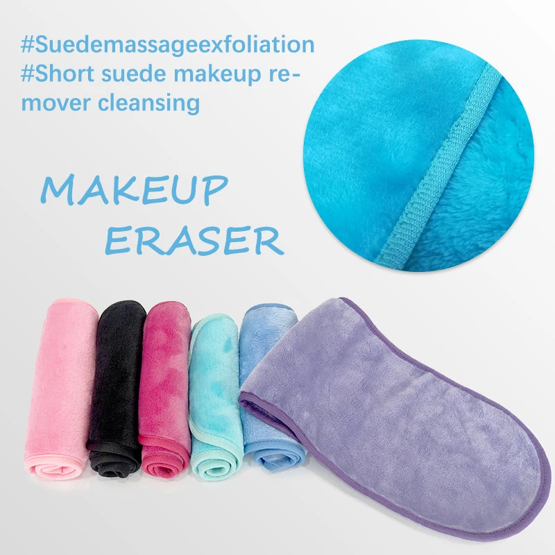 1 Stück Make-up Entferner Pads wieder verwendbare Watte pads Make-up Radiergummi Mikro faser Gesichts tuch Gesichts reiniger Reinigungs tücher Hautpflege Schönheit