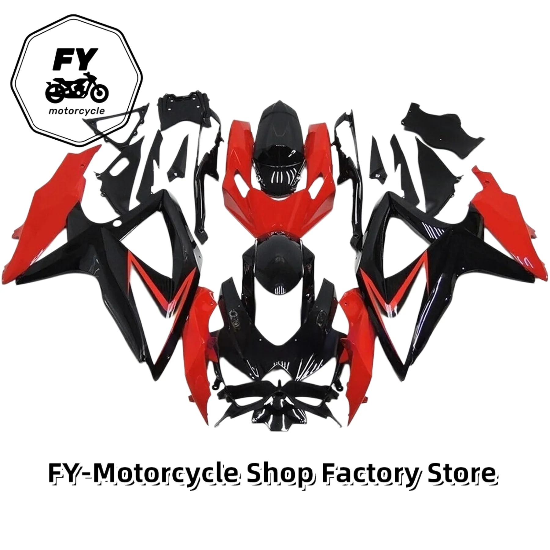 100% Precise Fit ABS Fairing Set For Suzuki GSXR 600 750 K8 08‑10 Motorcycle Full Body Fairing Kit Multiple Color Customizable