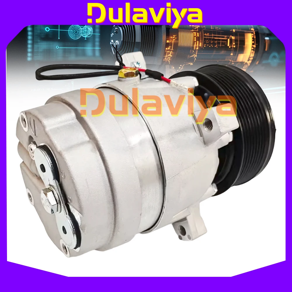 Air Conditioning AC Compressor Cooling Pump For Tata Daewoo Ultra Novus Truck Parts 65.2860-6005C 65286506005C 24V