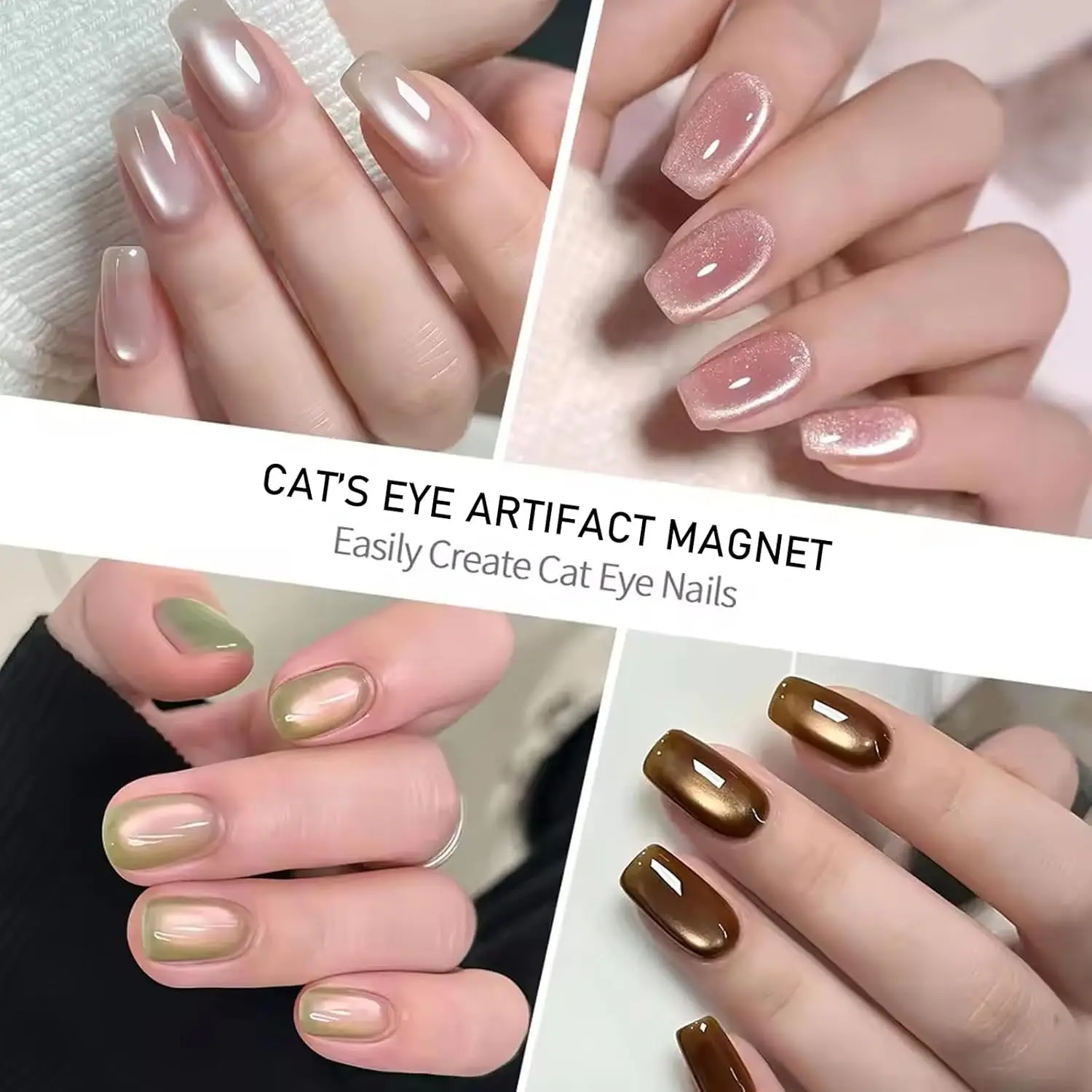 5D التلقائي القط العين المغناطيس قوي مسمار أداة فنية ل هلام البولندية الفرنسية خط الزجاج الخرز نمط المهنية مانيكير كيت