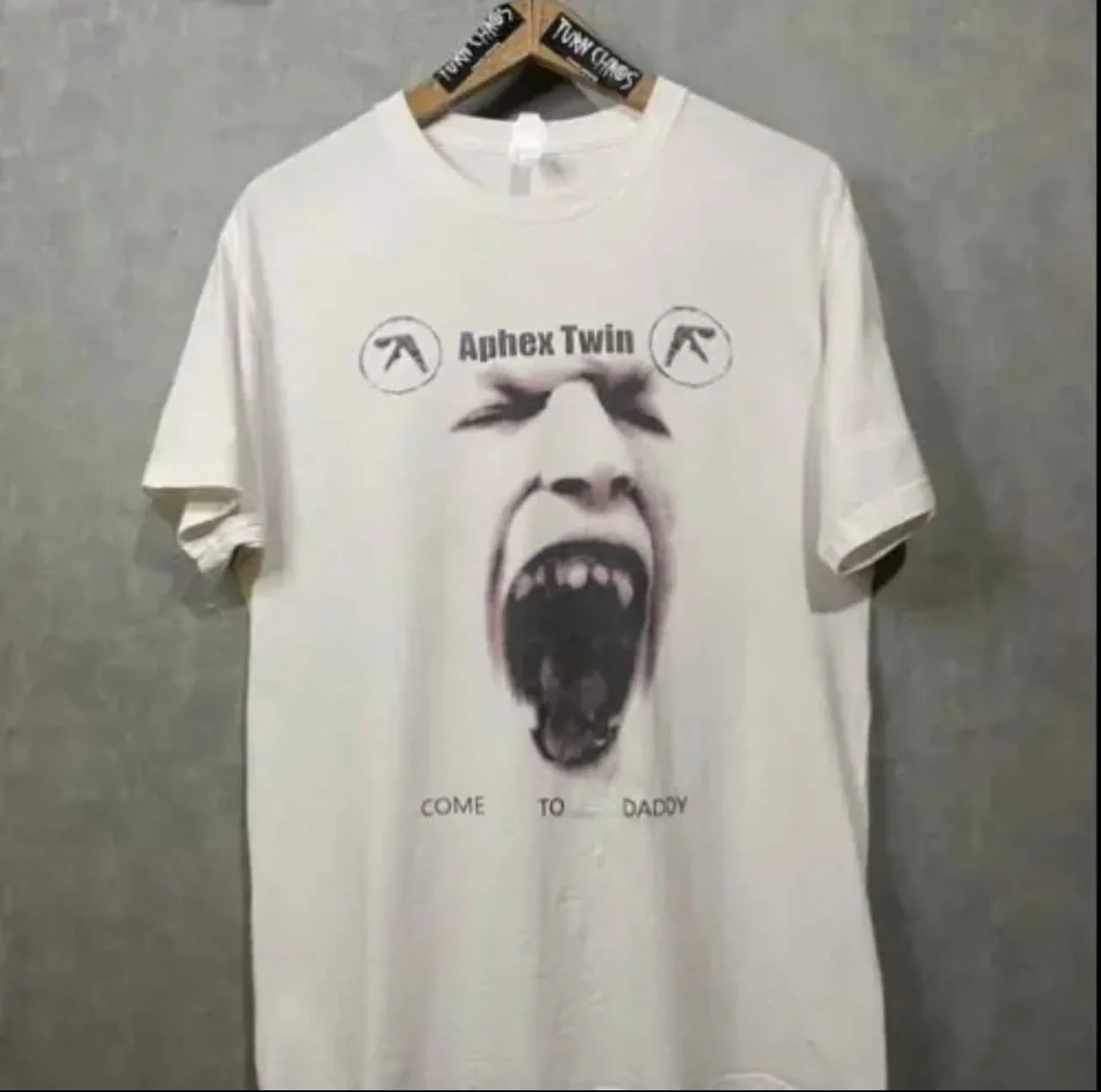 Deadstock Retro Aphex Twin Screaming Face Tee