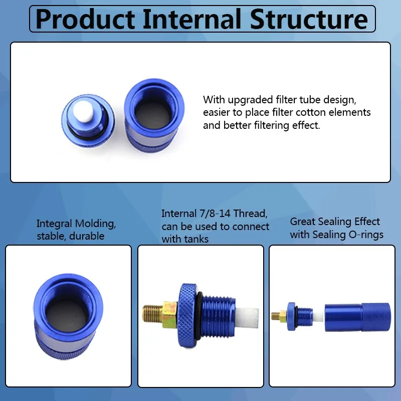 Handpomp Luchtfilter Pcp Water-Olie Separator Filtering Met M10x1 Discussie Quick Connector 50Cm Hoge Druk Slang