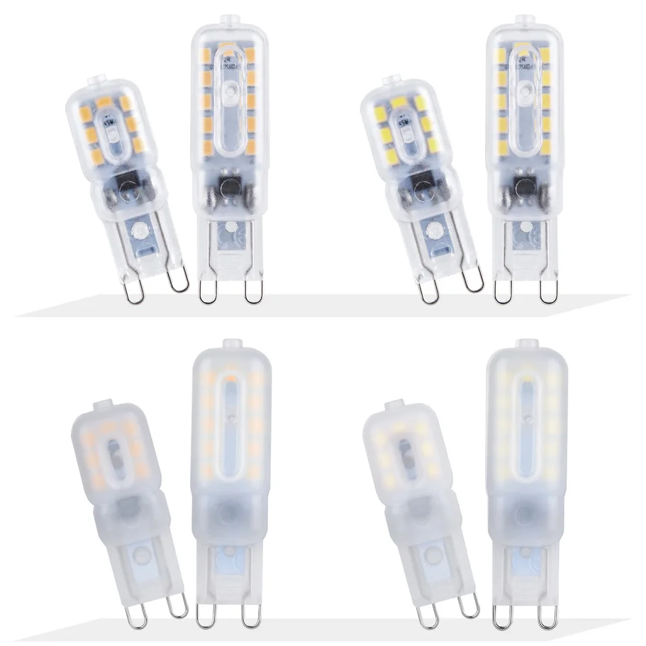 Corn Bulb G9 LED Bulb 3W 5W Bombilla G4 LED 220V Lamp 2835 Lampada g9 LED Dimmable Light Replace Halogen Lamp Candle Light