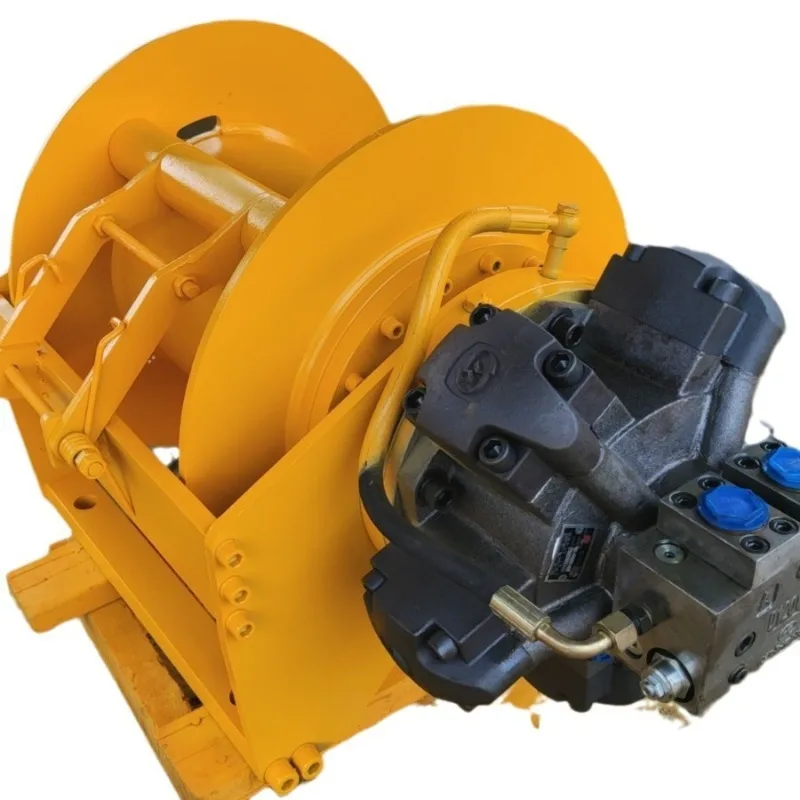 10-ton excavator winch winch for marine mining and mining