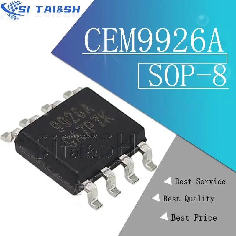 (10piece) 100% New CEM9926A SSM9926A ME9926 AP9926 9926A SOP-8 Original IC chip Chipset BGA