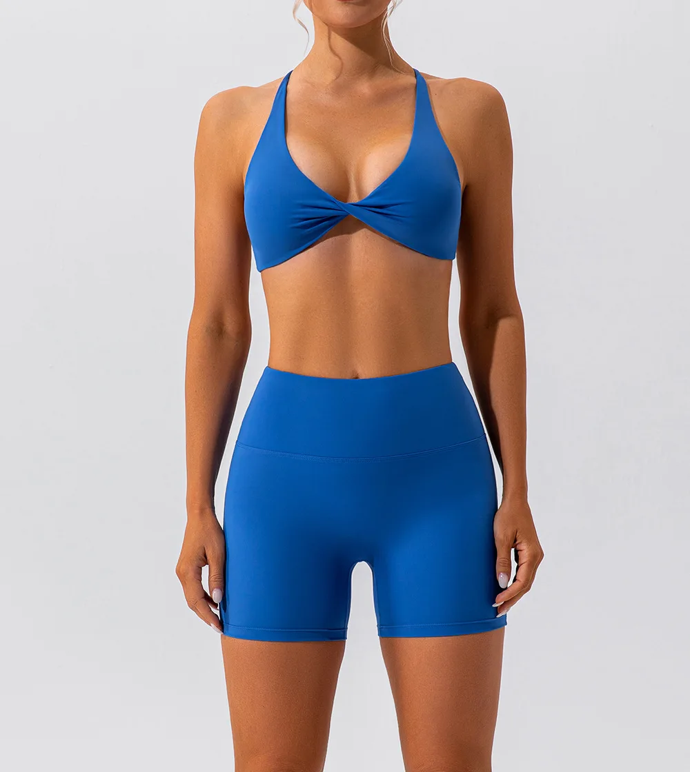 Verano mujeres Fitness entrenamiento sin costuras Sexy gimnasio Yoga Set 2 piezas