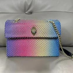 KURT GEIGER LONDON 2024 dinner bag single shoulder crossbody chain fashion all-match women's bag FlashHand Bags Luxury