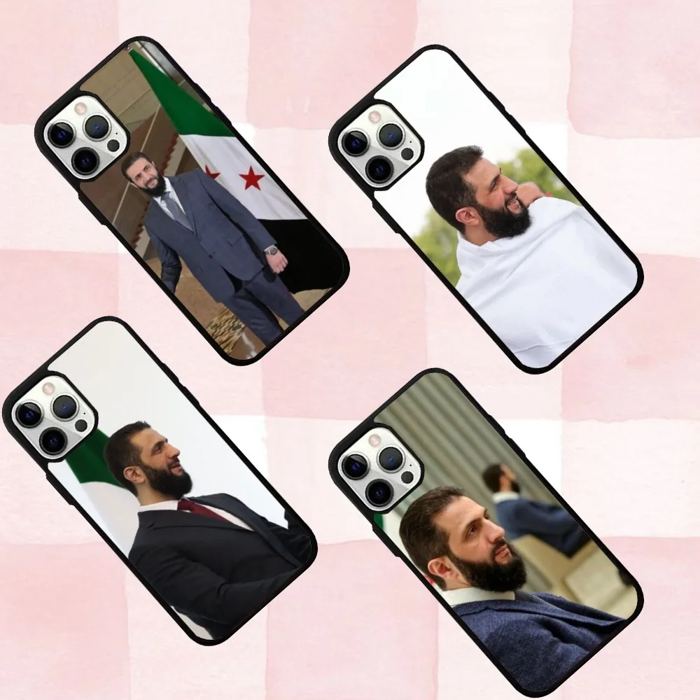 

A-Ahmeds Al Sharaa Syria Phone Case For IPhone 16,se4,15,Pro,Max,Case 14,Plus,13,12,11 Magesafe Magnetic Wireless Charge Cover