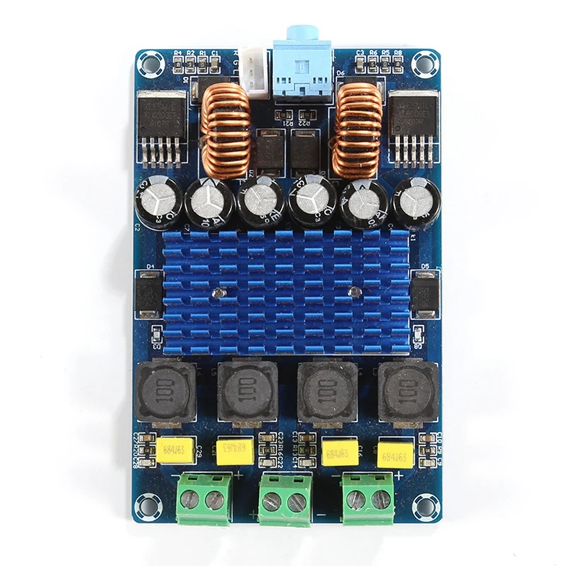 New TPA3116D2 Digital Amplifier Board Module XH-M642 Auto Boost Hi-Fi Distortion Free Dual Channel 12V 100W Module