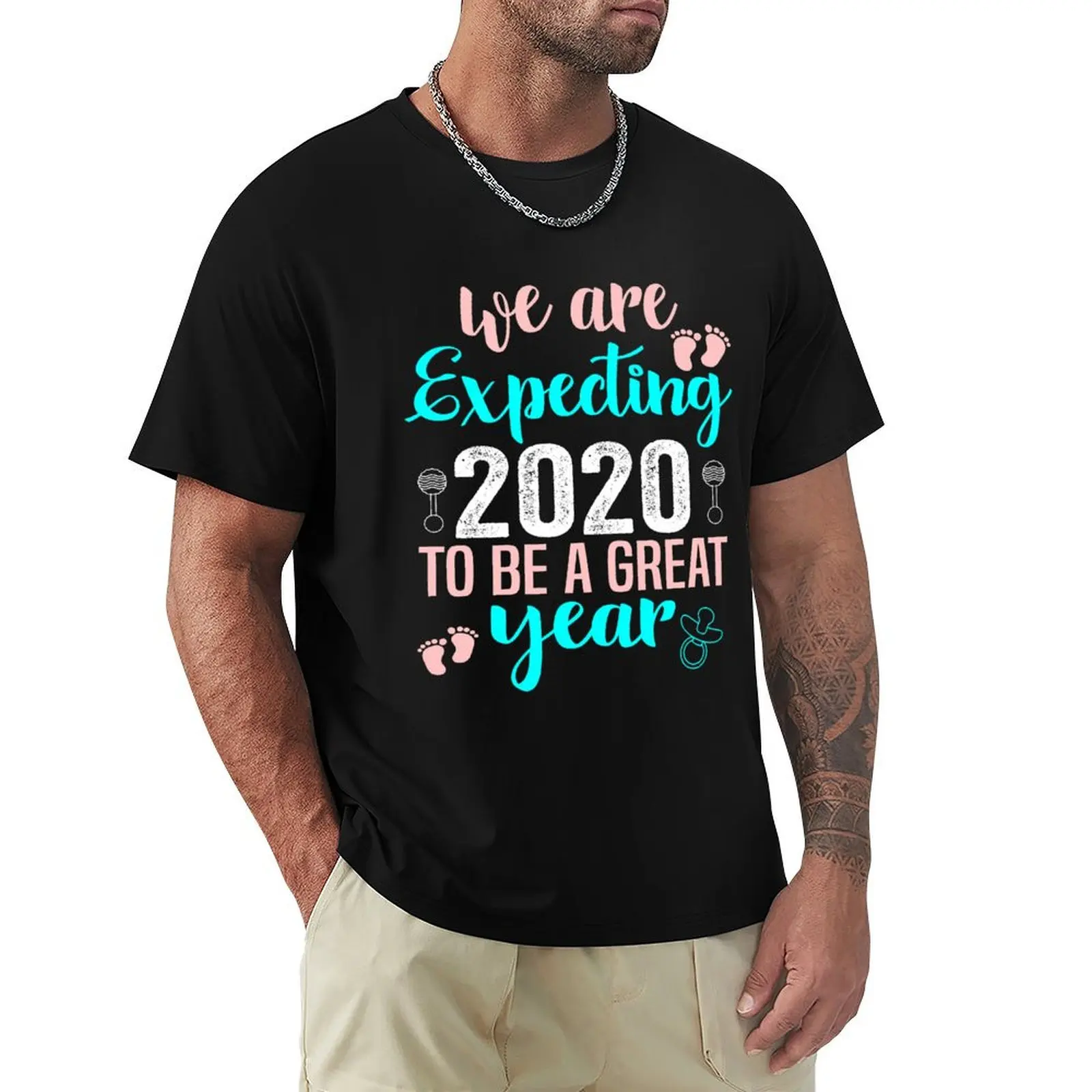 We are Expecting 2020 to be a Great Year T-Shirt t shirts with prints T-Shirt