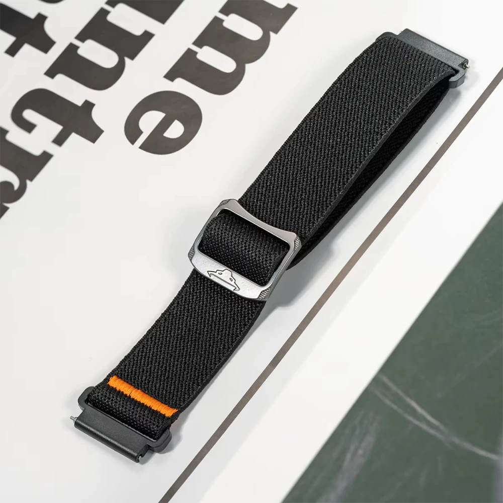 20mm 22mm Nylon Elastic Strap for Amazfit GTR 47mm/GTR2/2e/3/3 Pro/4/GTS/2/mini/3/4 Bracelet for Amazfit Balance/bip 5/Stratos 2