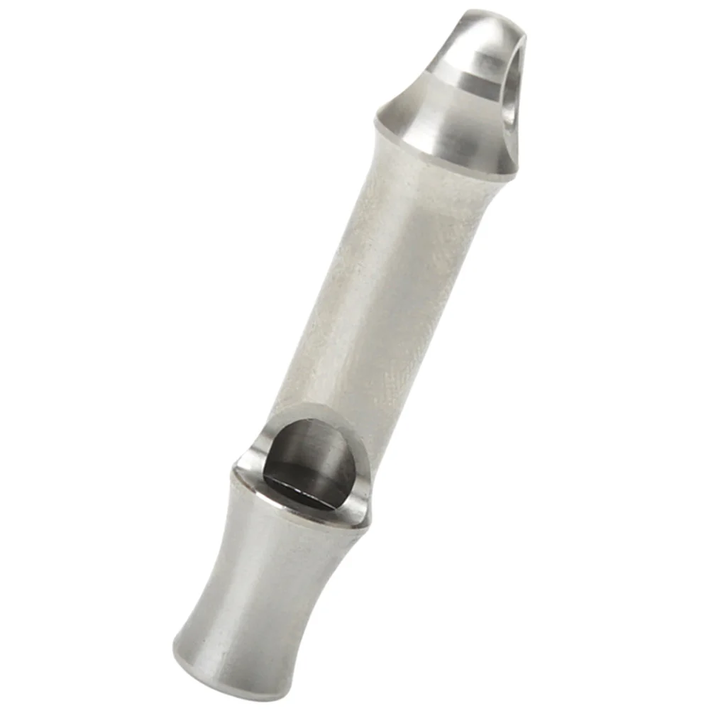 Überlebenspfeife, Outdoor-Notfallpfeife aus Metall, lauter Sicherheitsalarm für Wandern, Camping, Reisen, Jagd, Angeln, Schiedsrichter, Sport