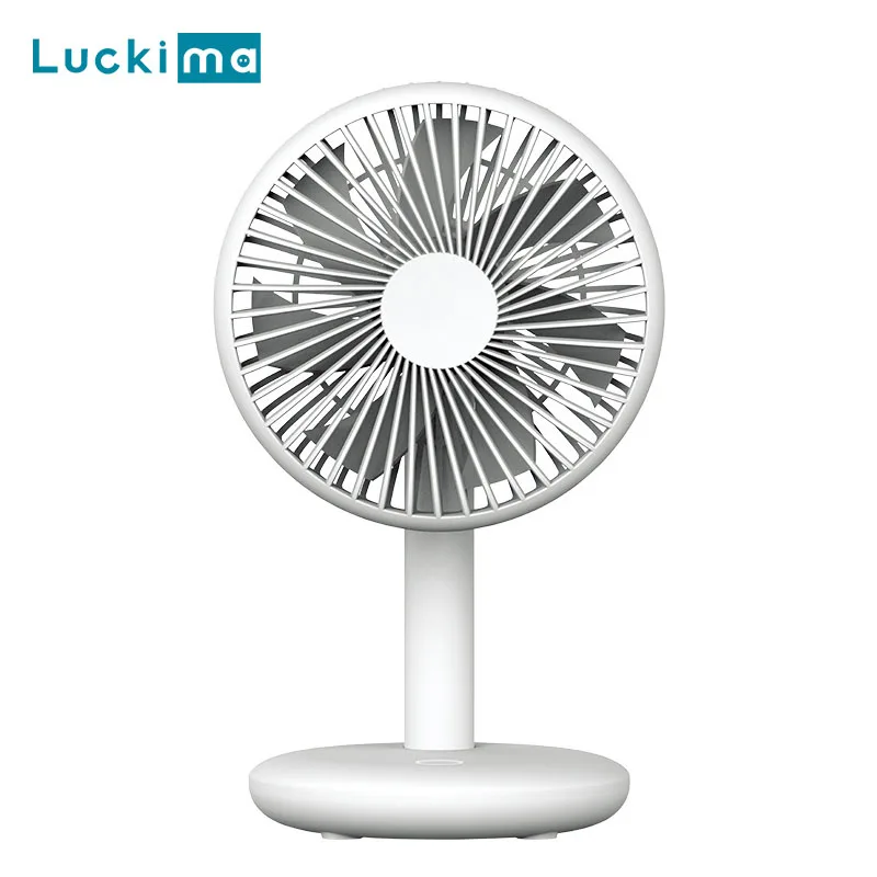 

Mini USB Desktop Fan Rechargeable Air Cooling Fan 4 Speeds for Office Home Bedroom Portable Table Fans Adjustable Angle