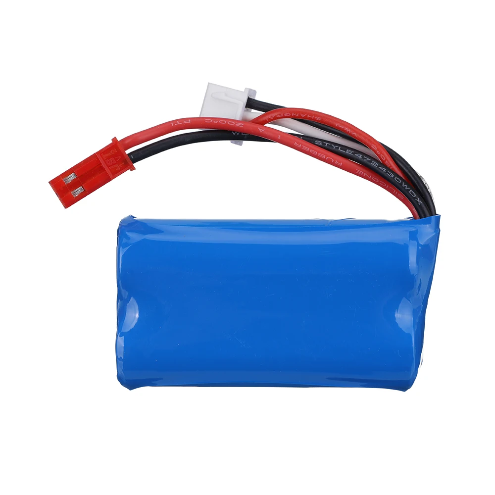 7.4V 650Mah Lipo Accu Voor Ft007 Afstandsbediening Boot Speedboot Fx059 F1 Afstandsbediening Vliegtuig Li-Po 2S 7.4 14500