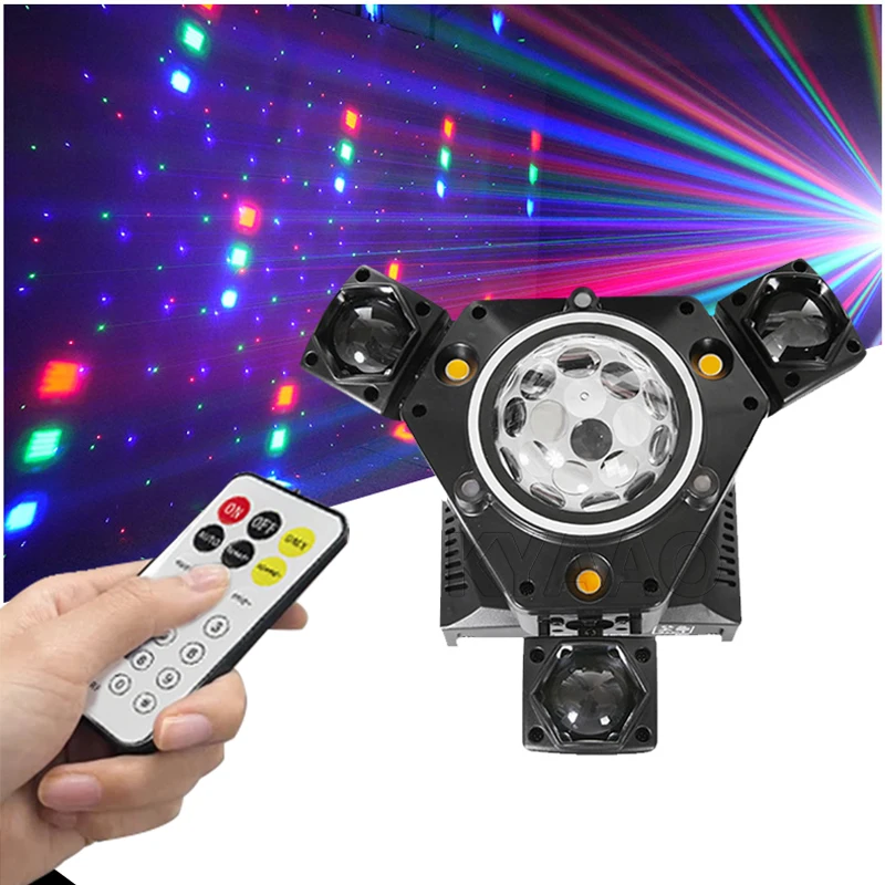 Fast shipping 80W Disco Party Lights Dmx DJ Indoor Laser Projector Music Dynamic Dance Club Holiday Lights