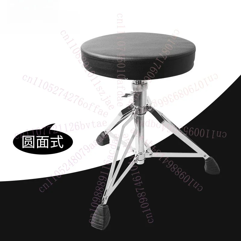 Drum Stool Throne Seat Saddle Shape Black Brown Comfortable Durable Seat Heavy Throne for Drum Set Seat
