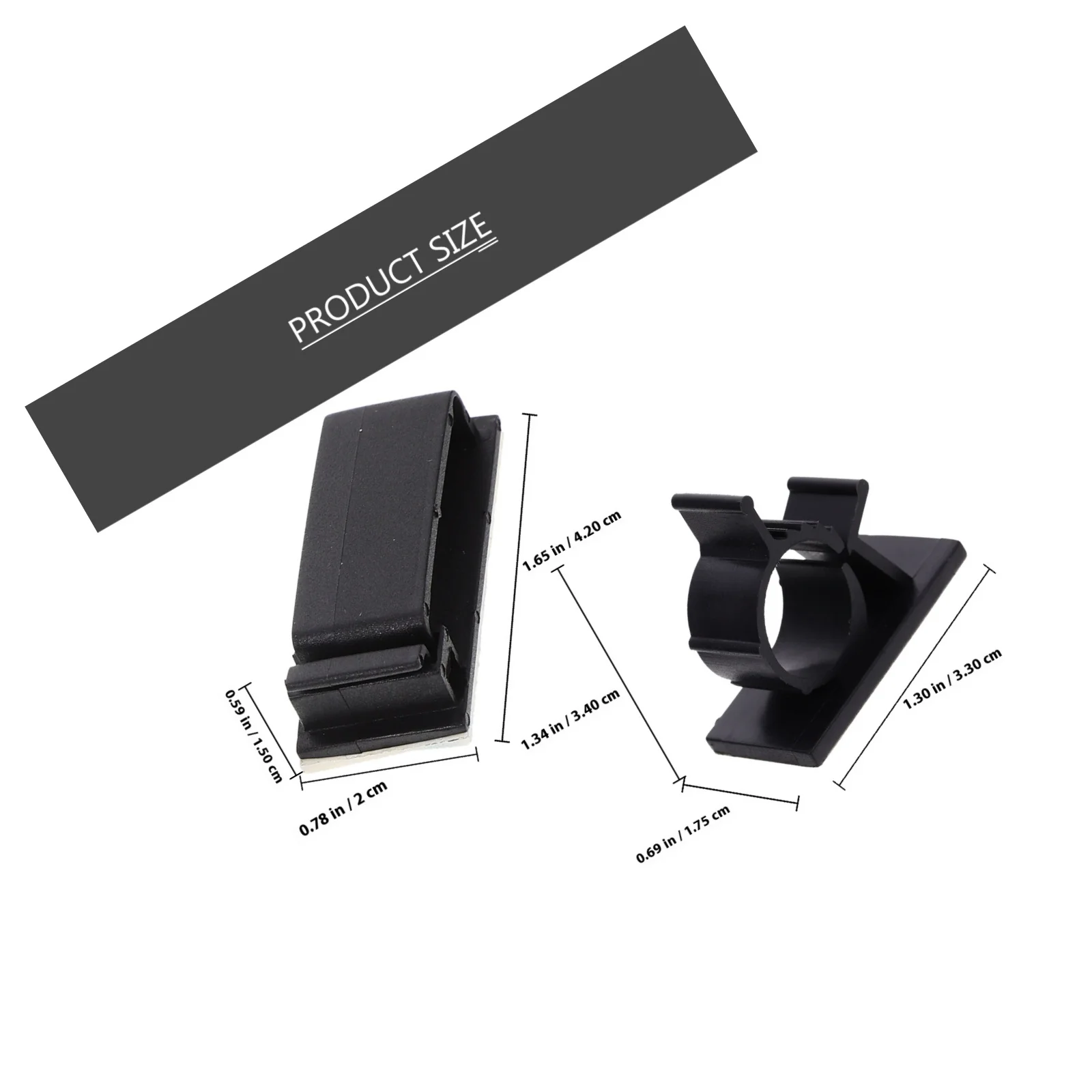 18 шт. компактные зажимы-органайзеры для кабелей, регулируемые держатели проводов для организации стола и управления шнурами приборов