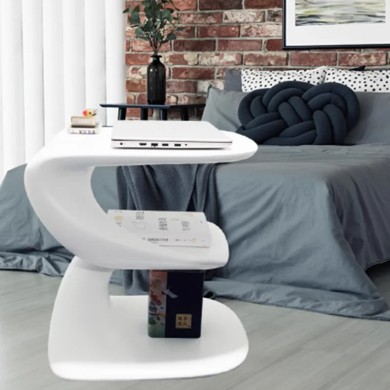 Mesita de noche elegante de lujo para dormitorio, mesita de noche de almacenamiento de hierro de estilo francés, cajones de pecho, muebles modernos para el hogar de mediados de siglo