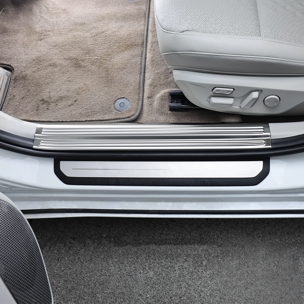 For Kia EV4 2025 2026 4PCS Stainless Steel Inner Door Sill Protectors Front Rear Sill Threshold Guards Step Accessories