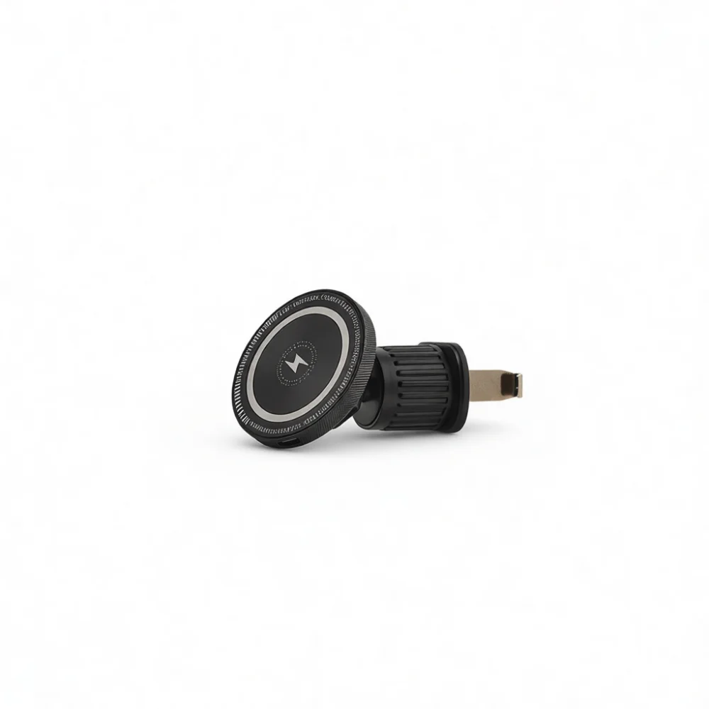 Magnetic Car Wireless Charger Holder 15W Fast Charging Mount Stand For Air Vent Universal Phone Navigation Clip