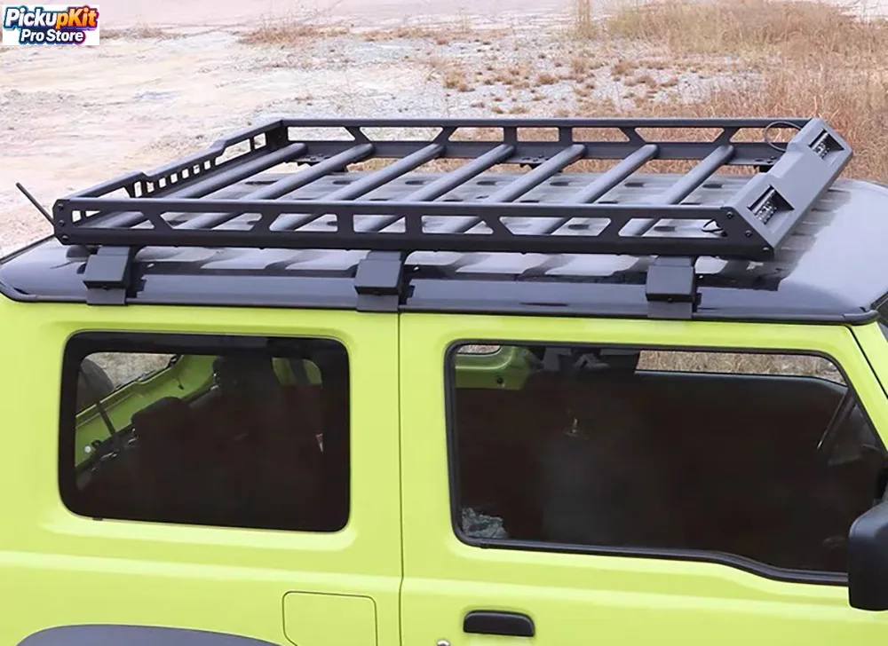

Heavy Duty Aluminum Car Roof Rack Luggage Carrier for Jimny JB64 JB74