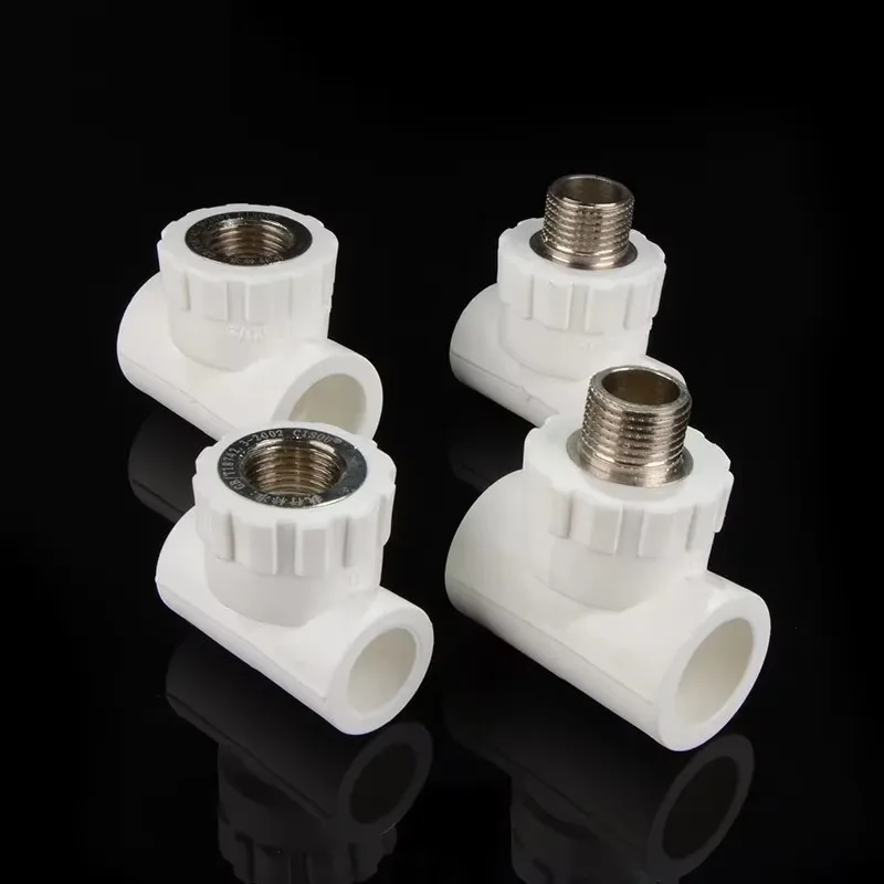 PPR موضوع خارجي/الخيط الداخلي المحملة وصلة أنابيب 20/25 مللي متر 4/6 طريقة متساوية المحملة تركيبات #3