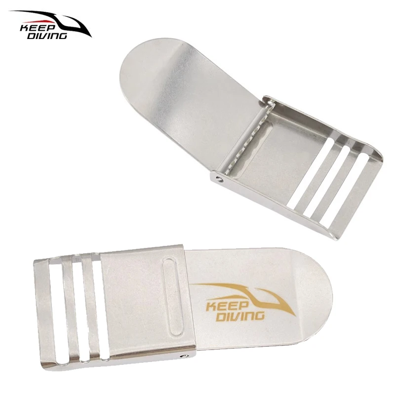 1 PCS Scuba Diving Color Weight Belt Buckle Stainless Steel Quick-release Buckle With Electroplating And Wire Drawing Process