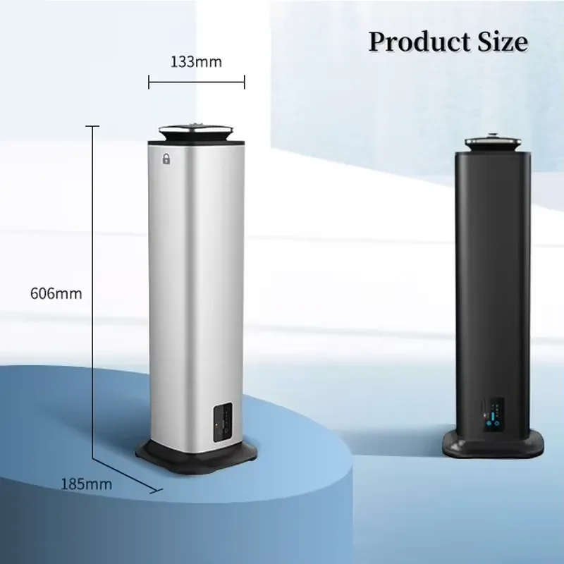 Hotel Home Waterless Essential Oil Diffuser 800Ml Smart Fragrance Machine Vertical HVAC App Scent Diffuser view 3