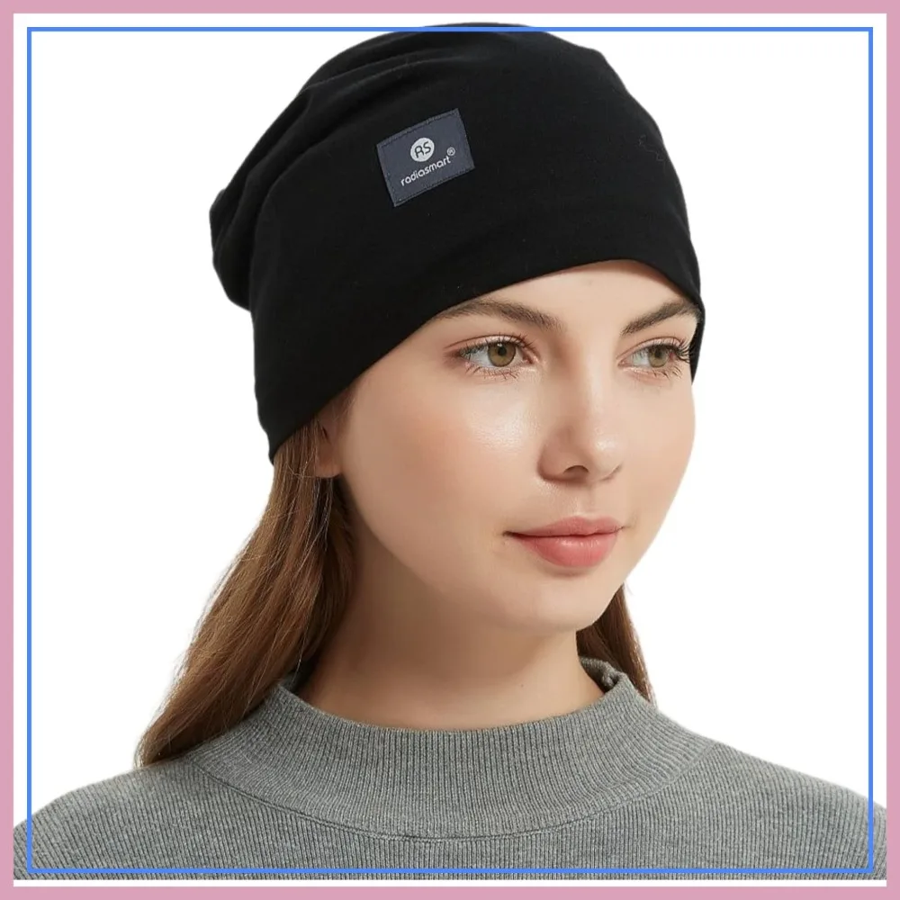 

Radia Smart EMF Protection Slouch Beanie, 5G RF Shielding, WiFi Protection, Brain Coat