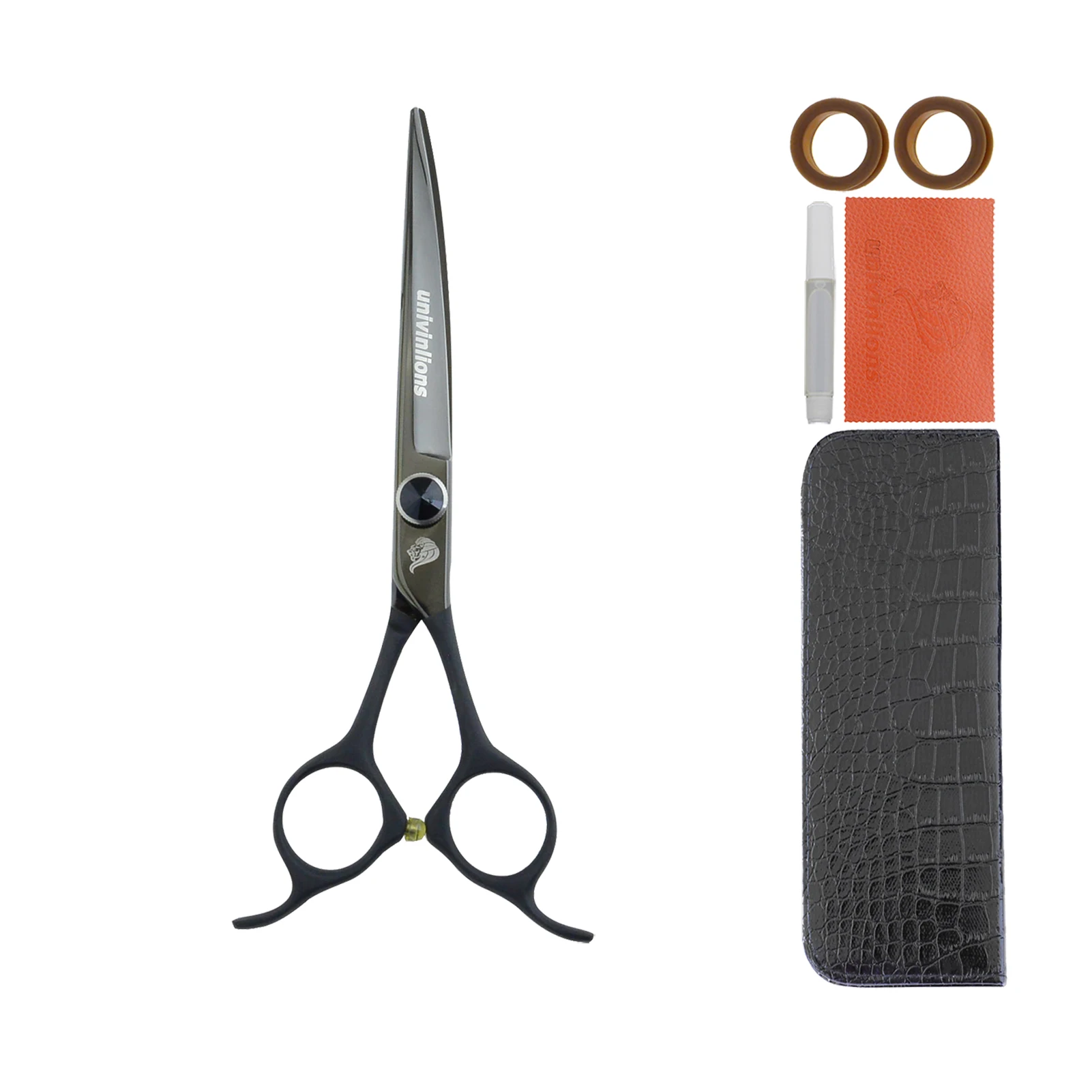 

6.5" Pet Dogs Gromming Scissors Down Curved Shears Sharp Edge Animals Cat Hair Cutting Stainless Steel Barber Cutting Tools