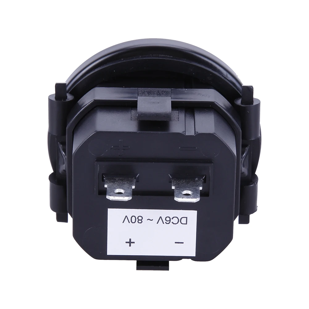 Imagem -04 - Medidor de Hora para o Motor Marinho do Barco Calibre Impermeável Redondo 12v 24v 36v