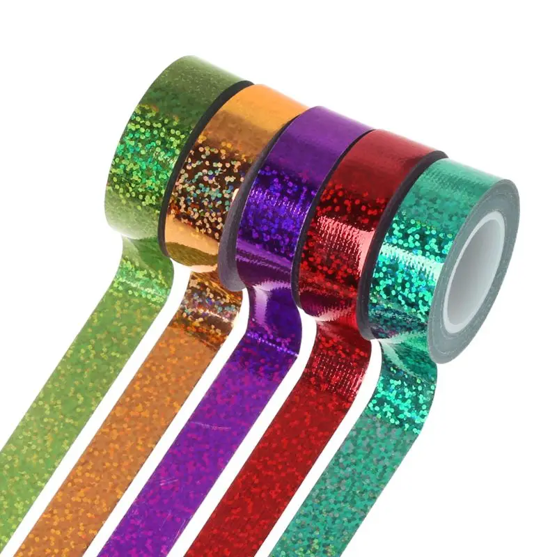 Rhythmic Gymnastics Decor Glitter Tape Hoops Sticker 448D