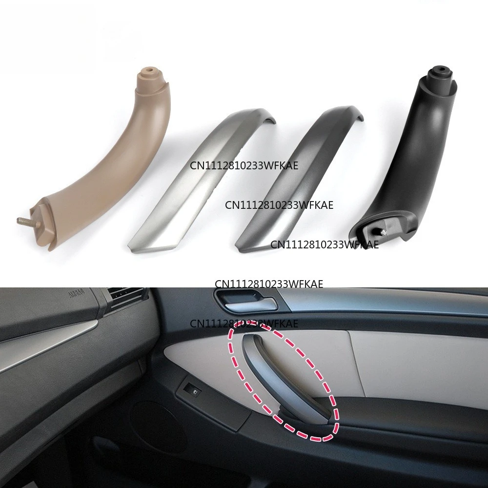 For BWM E53 Handle Car Interior Decoration Parts Inner Handle Door Panel Pull Trim Cover Front Left Right Side for BMW X5 Series