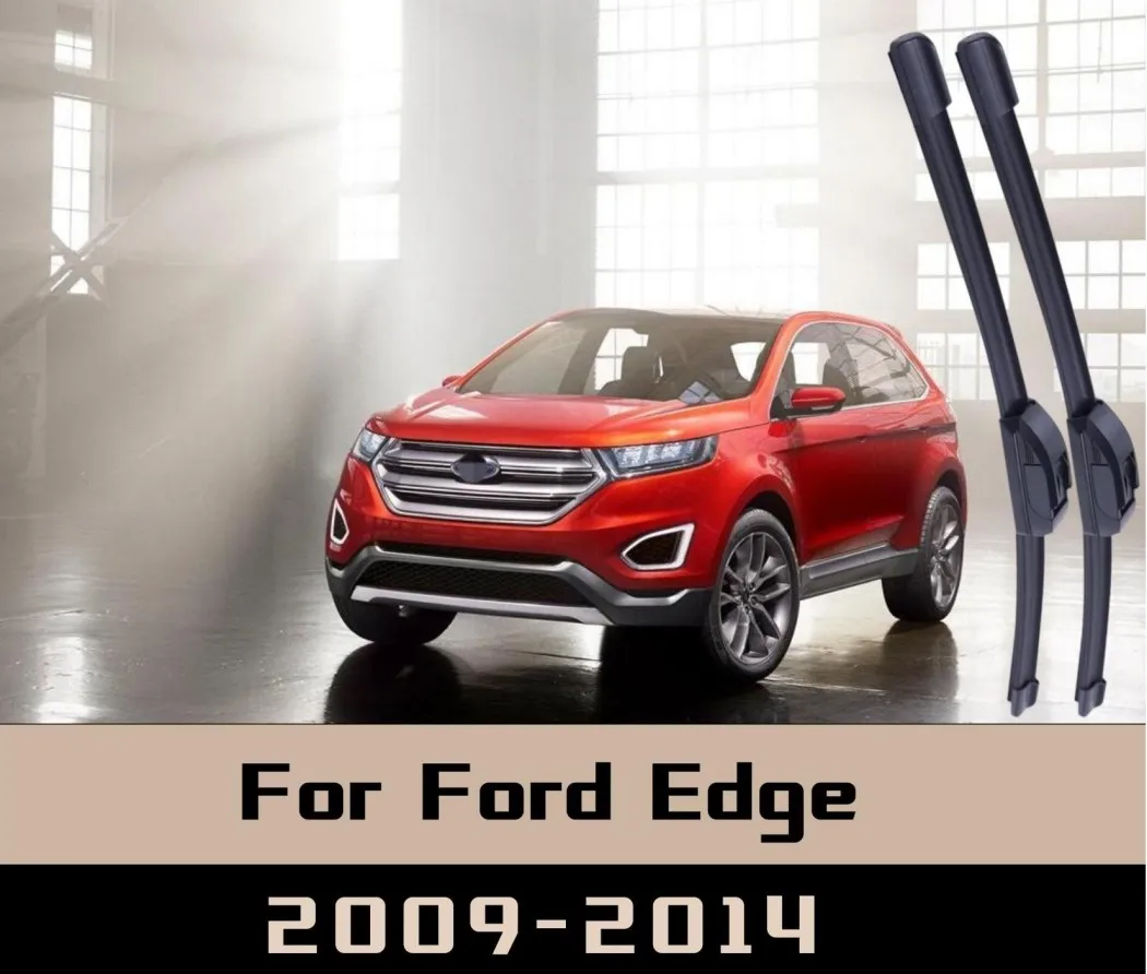 

2Pcs For Ford Edge 2009-2014 Wiper Front Wiper Blades Windshield Windscreen Window Brushes Boneless front wipers