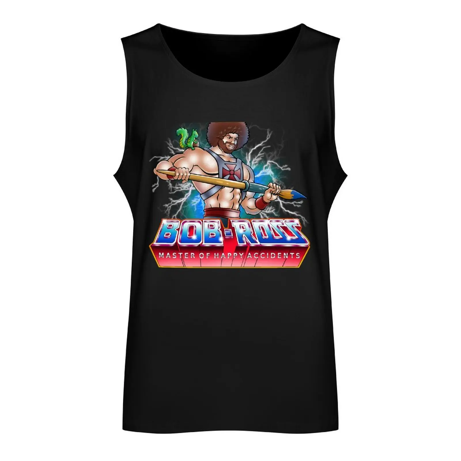 Master of Happy Accidents Tank Top T-shirt sports vest for men Men's gym basketball