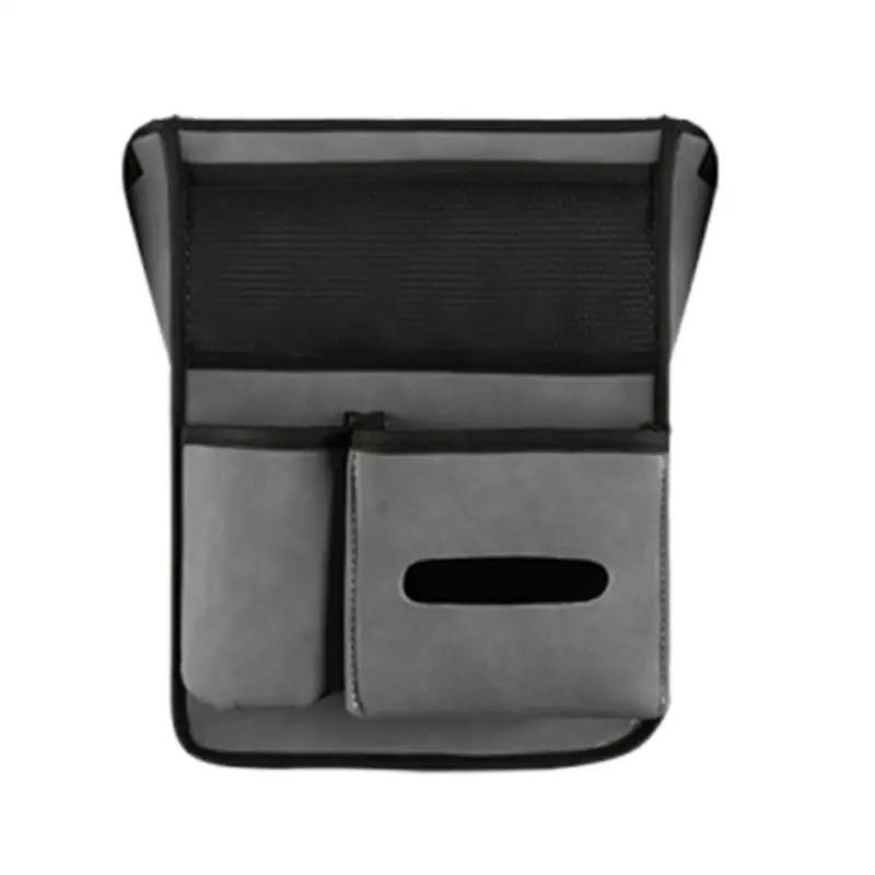 Car Storage Bag Strong Wear-proof Car Storage Bag Thick Car Interior Accessories For Phone Documents Safe Driving Purse Holder