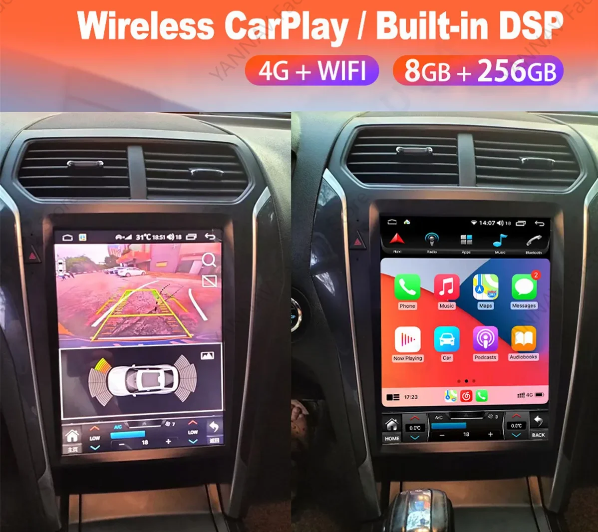 

Android Car Radio For Ford Explorer 2014 2015 2016 2017 2018 2019 Carplay GPS Multimedia Player Stereo Head Unit