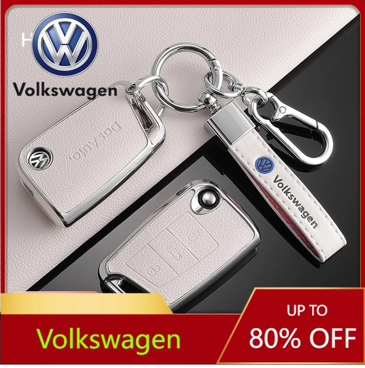 

Car Sticker Hub Caps For VOLKSWAGEN VW TPU Leather Car Remote Key Case Fob Cover Holder Shell For VW Volkswagen Golf 7 MK7 Tigua