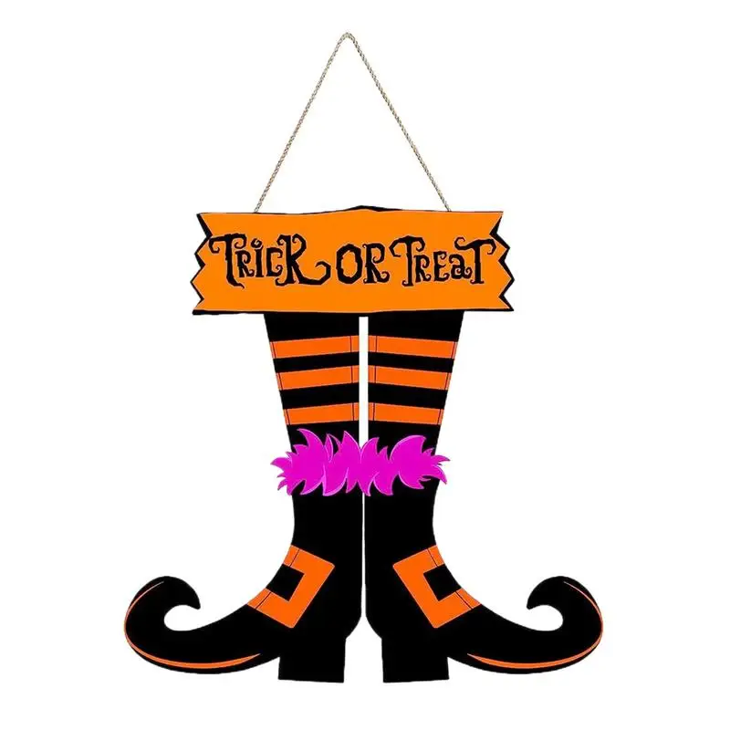 

Деревянные дверные подвески на Хэллоуин, элегантные деревянные многоразовые подвески на Хэллоуин, уникальный декор на Хэллоуин, декоративные многофункциональные