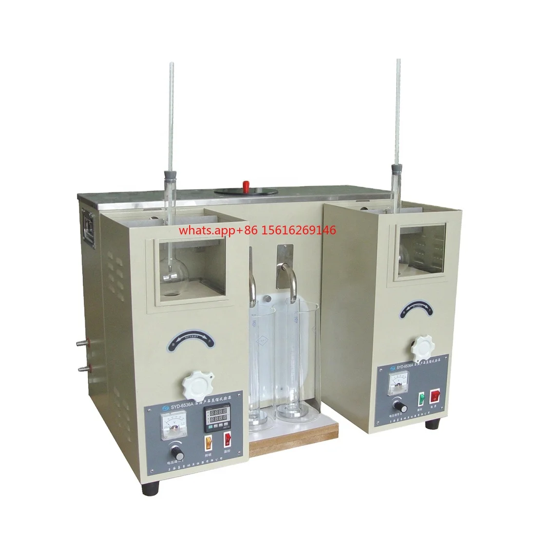 SYD-6536A ASTM D86 Double Units Petroleum Distillation Apparatus Equipment