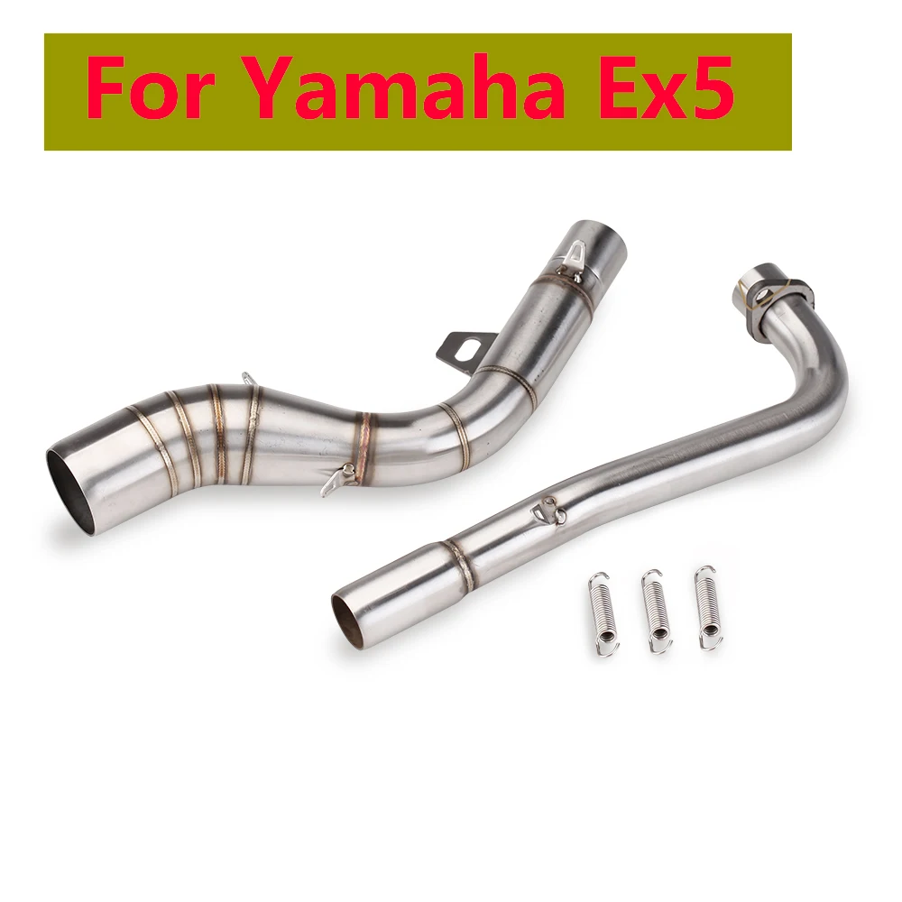 

Exhaust Link Pipe 51MMMotorcycle Refitting Accessories For Yamaha Ex5 Dream Front Section Interface Scooter Moto Escape