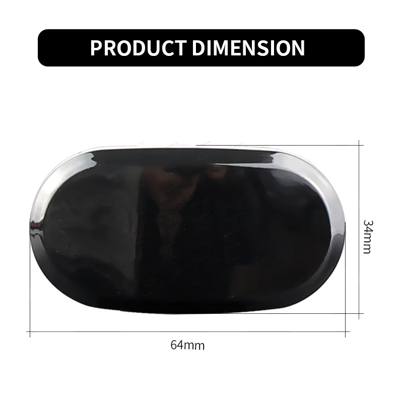 2pcs for Suzuki Jimny JB64W JB74 JB23 JB64 For Mazda Chevrolet Dark Smoked Lens Full LED Amber Front Fender Side Marker Light