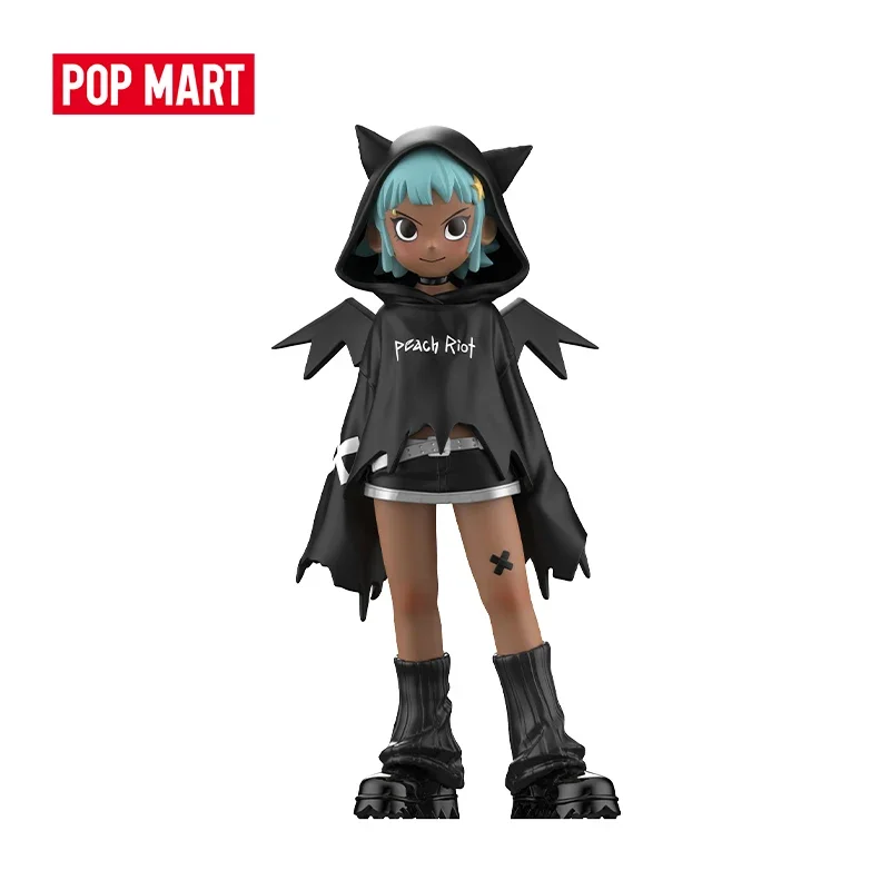 POP MART Peach Riot Witchy Punk Figurki 100% Oryginalne Zabawki Lalka Śliczne Figurki Anime Ozdoby Kolekcja Prezent