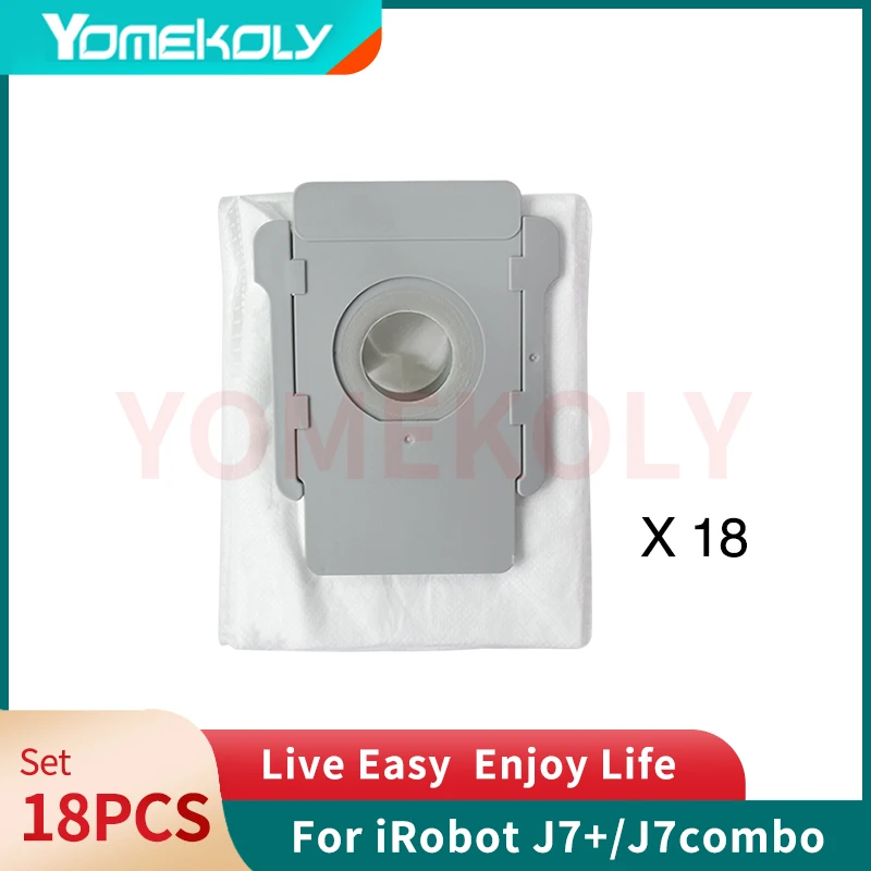 Sac à poussière pour aspirateur IRobot Roombo série ChlorSeries, accessoires de remplacement, pièces de nettoyage iss, I7, S9, J7