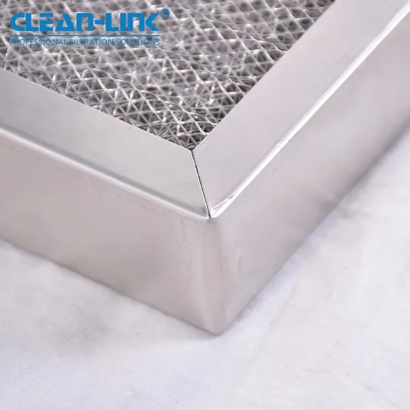 Economical Hvac Pre Filter Washable Aluminum Mesh G3 Filter Stainless Steel Metal Panel Air Filter