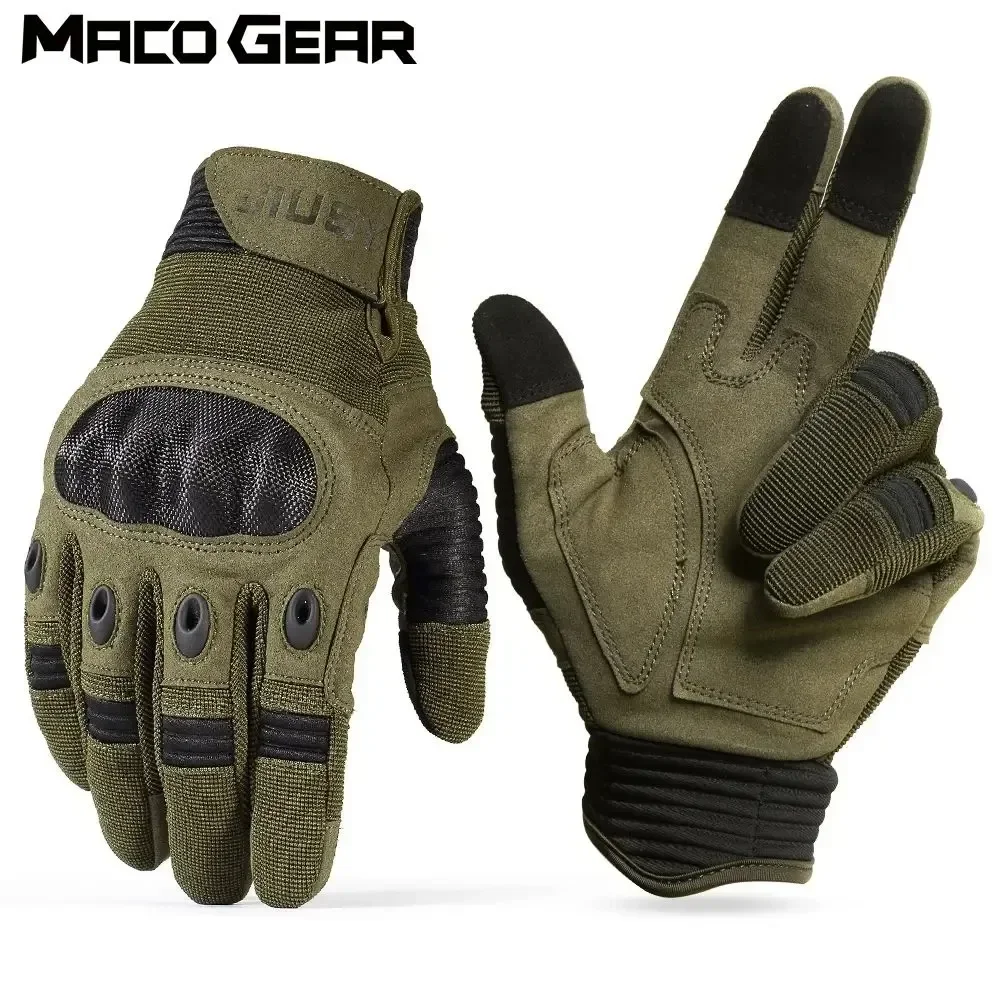 Men Full Finger Tactical Touch Screen Gloves Riding Cycling Bike Skiing Training Climbing Airsoft Hunting Combat Non-slip Mitten