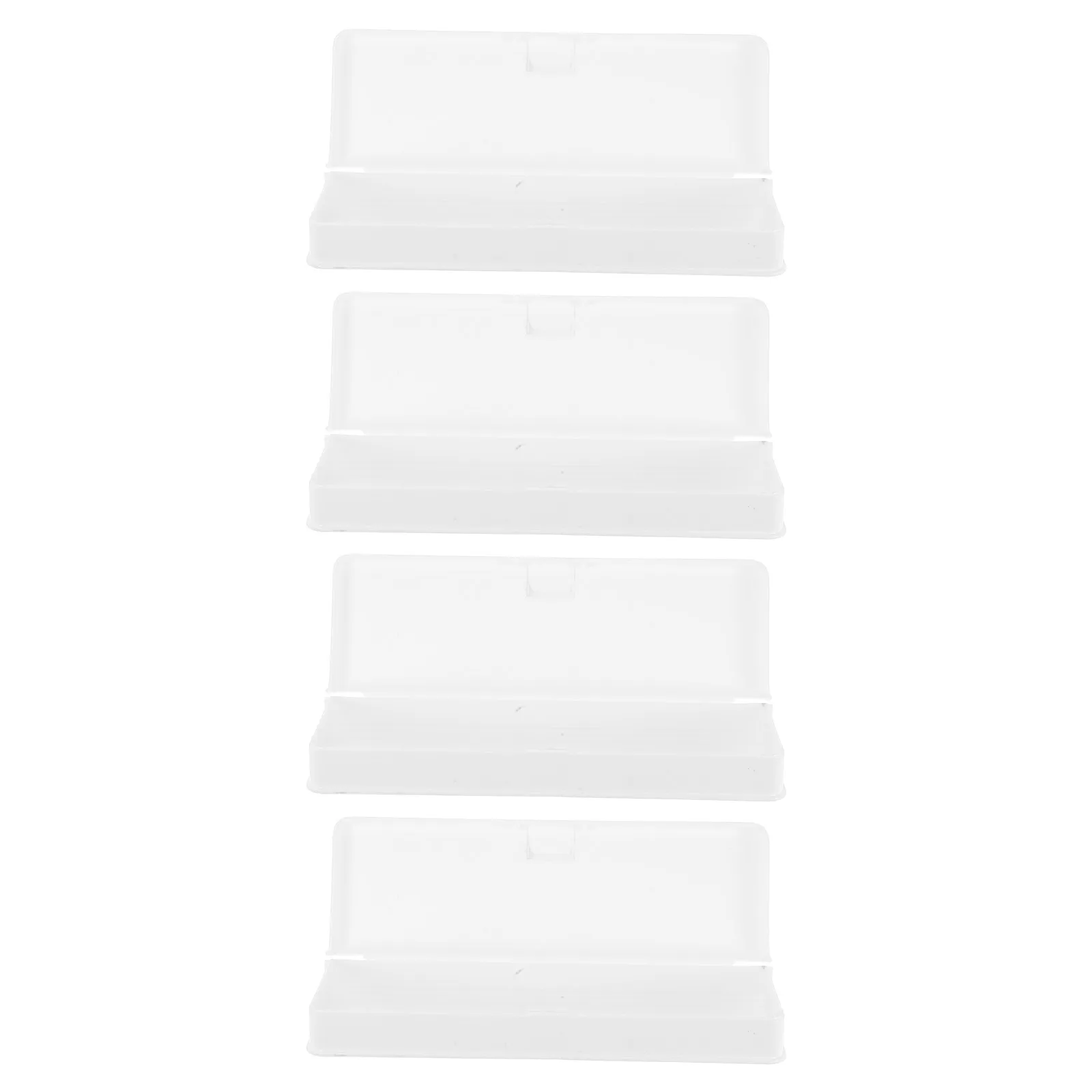 

4 Pcs Stationery Box Pencil Case for Storage Container Packing Organizer Holder